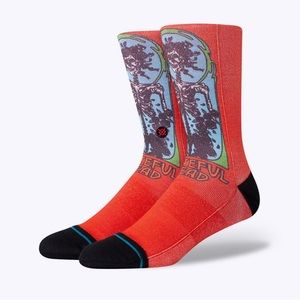 NWT GRATEFUL DEAD X STANCE POLY CREW SOCKS